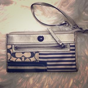 Used coach wallet/wristlet
